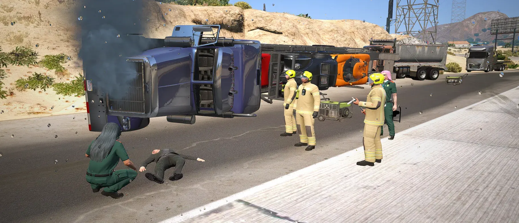 British Health Service BHS medical roleplay at Code 44 RP